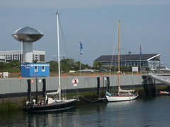 In den ersten Tagen nach dem Sturm ein fast leerer Südhafen In den ersten Tagen nach dem Sturm ein fast leerer Südhafen