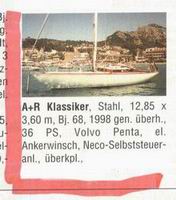 spter entdeckte Anzeige in der 'Palstek'