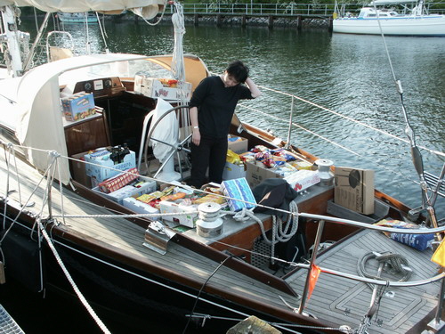 Stauen ohne Probleme